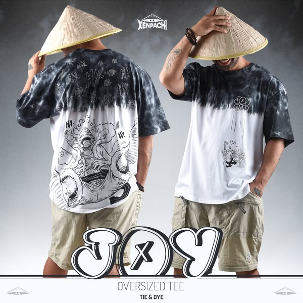 $ 45| Joy hand-dyed Oversized Tee
