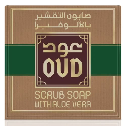 Oud Luxury Scrub Mydło Peelingujące Z Aloesem Z Dubaju 125g