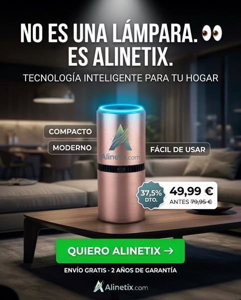 Purificador iónico compacto