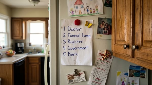 The 5 calls your family will make the day you die