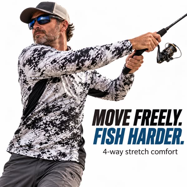 Move Freely. Fish Harder.