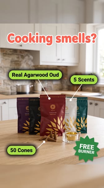 Kitchen and cooking smells gone