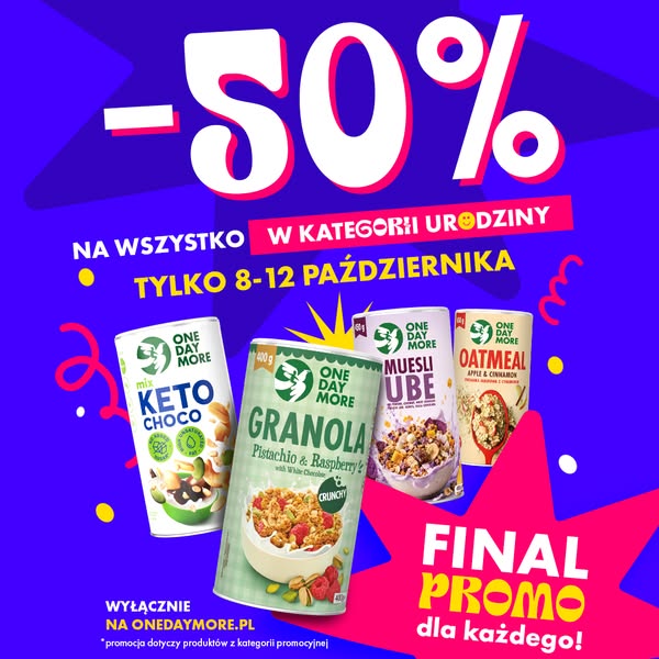 Do -50% na FINAL PROMO!