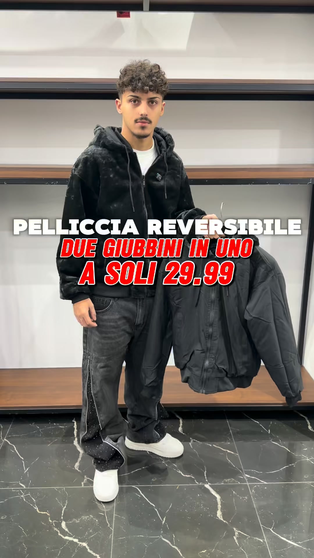Pelliccia reversibile