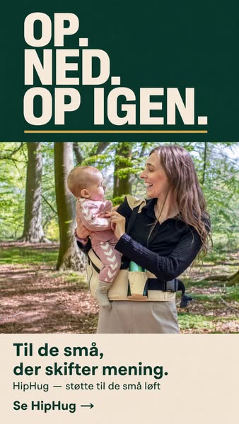 Ergonomisk støtte til hoften
