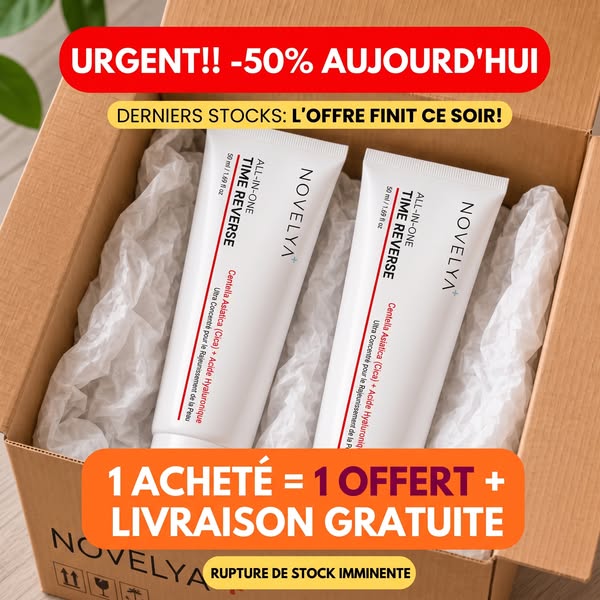 2 Achetées + 1 Offerte (Aujourd'hui seulement)