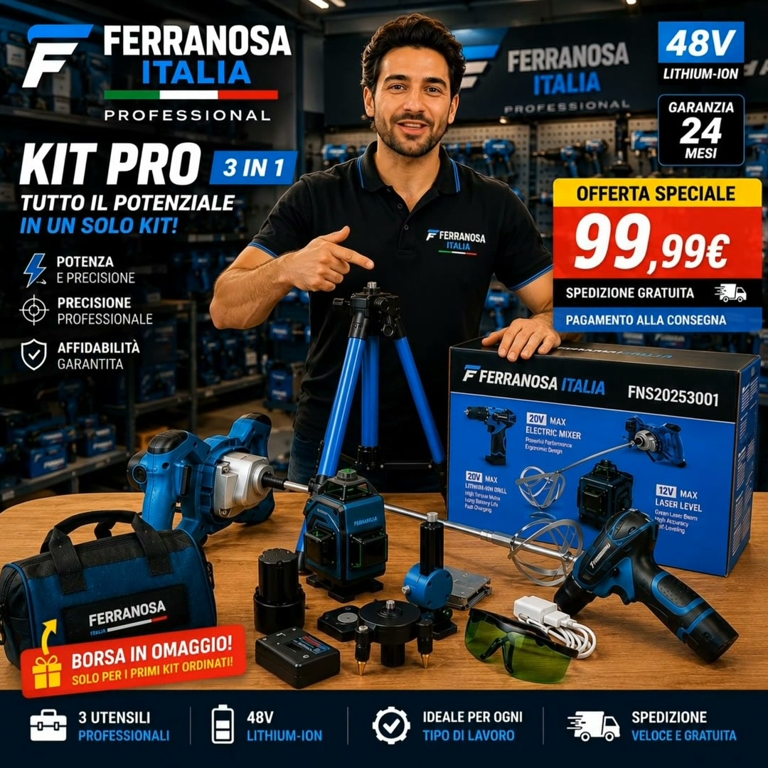 Kit Professionale 4 in 1 a 99,99€