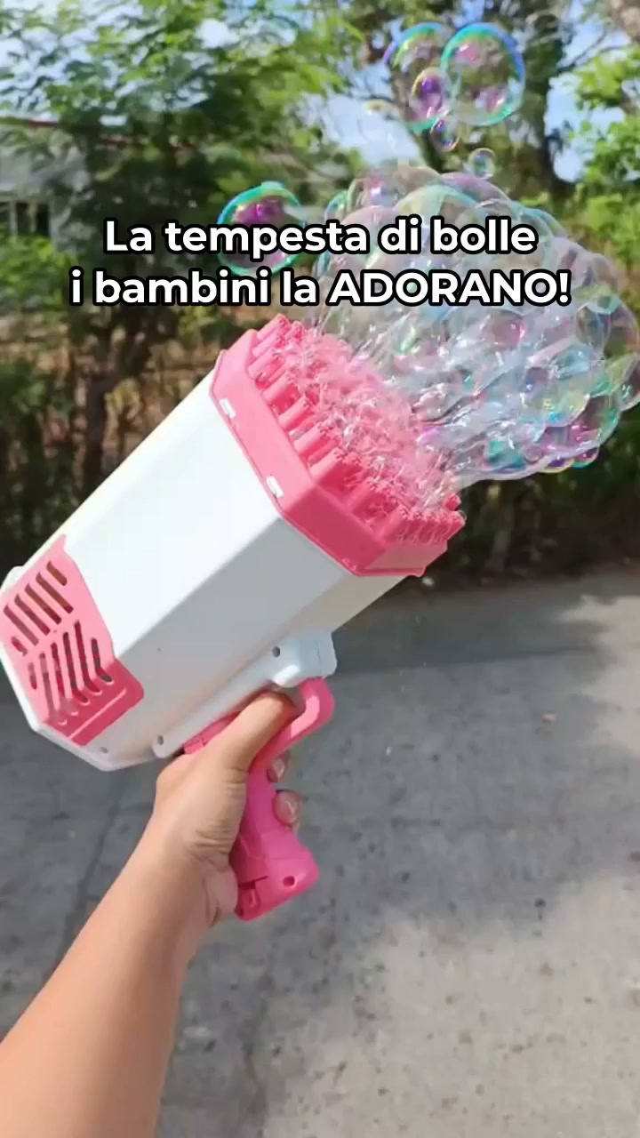 Macchina turbo per fare bolle