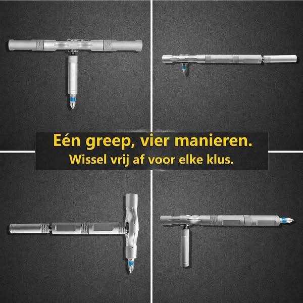 Eén greep, 24 bits, elke klus