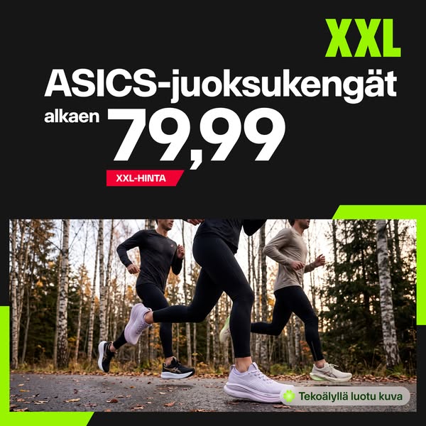 ASICS-juoksukengät – jokaiselle juoksijalle