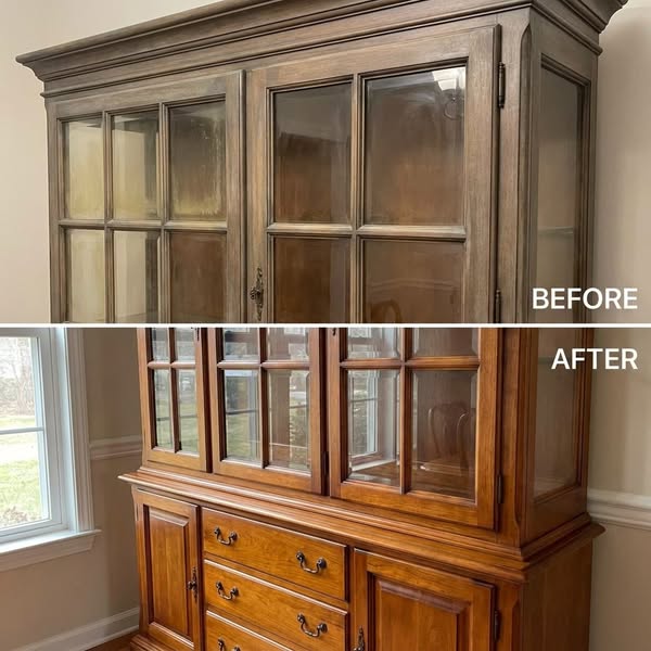 Her sister took one look and asked what happened to the cabinet