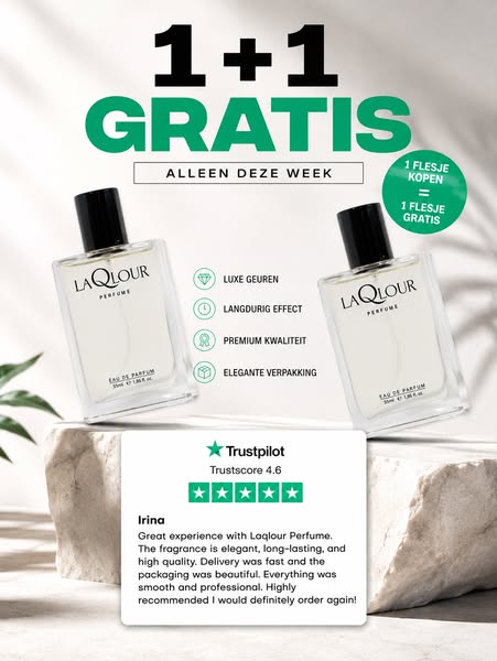 ALLEEN DEZE WEEK 1+1 GRATIS