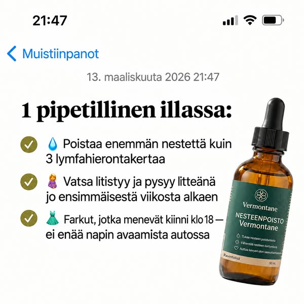 Älä syytä elämäntapojasi – huolehdi ensin imusuonistostasi.