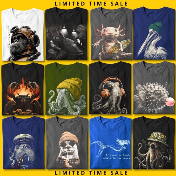 Original Ocean Art Tees