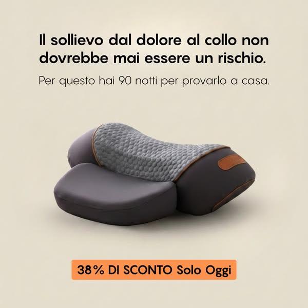 Sollievo dal dolore cervicale