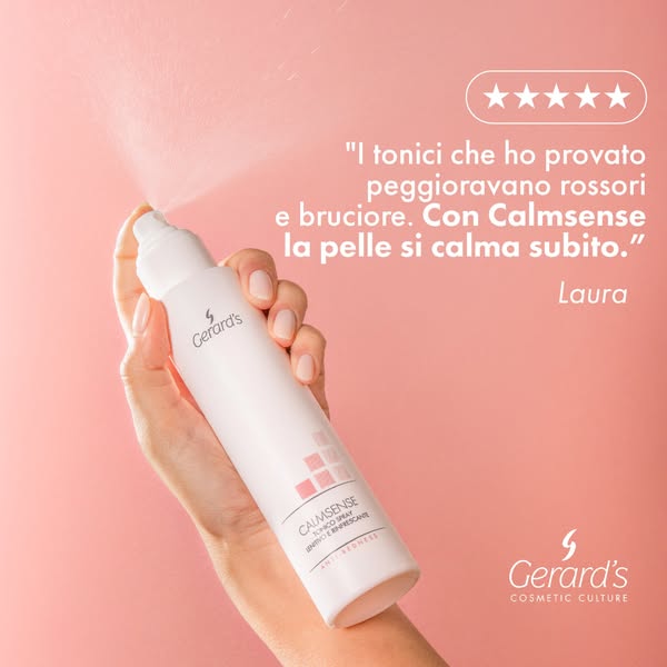 Il tonico spray per pelli sensibili e reattive