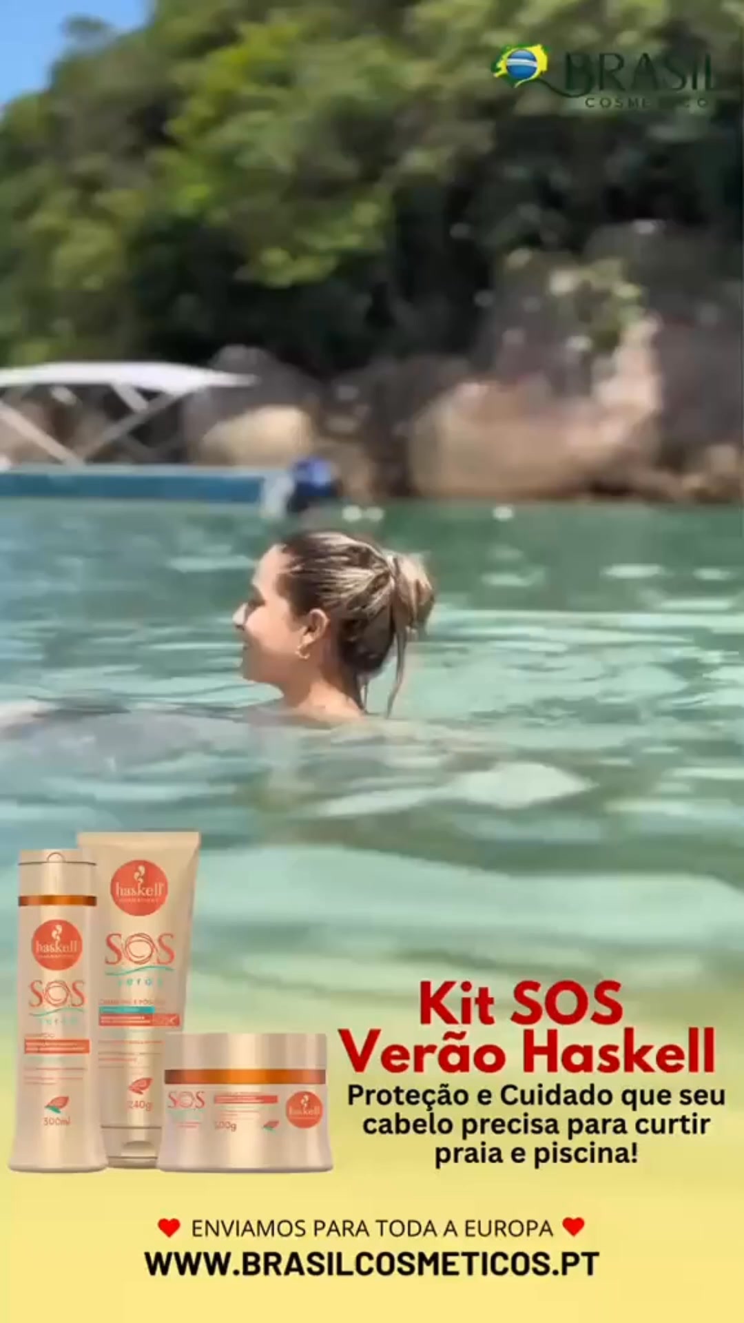 Anúncio de Brasil Cosméticos