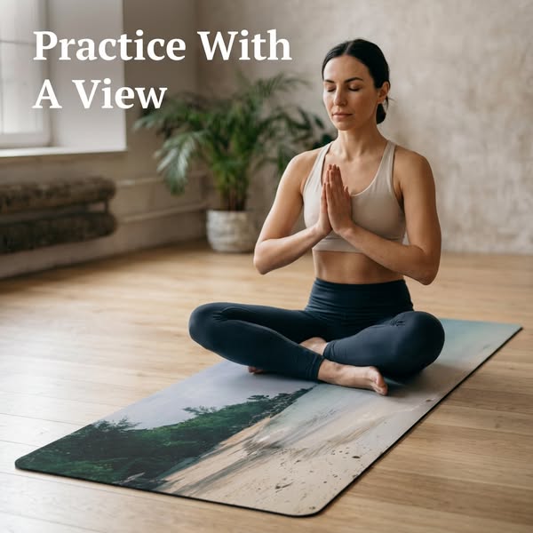 Tropical Horizon Yoga Mat