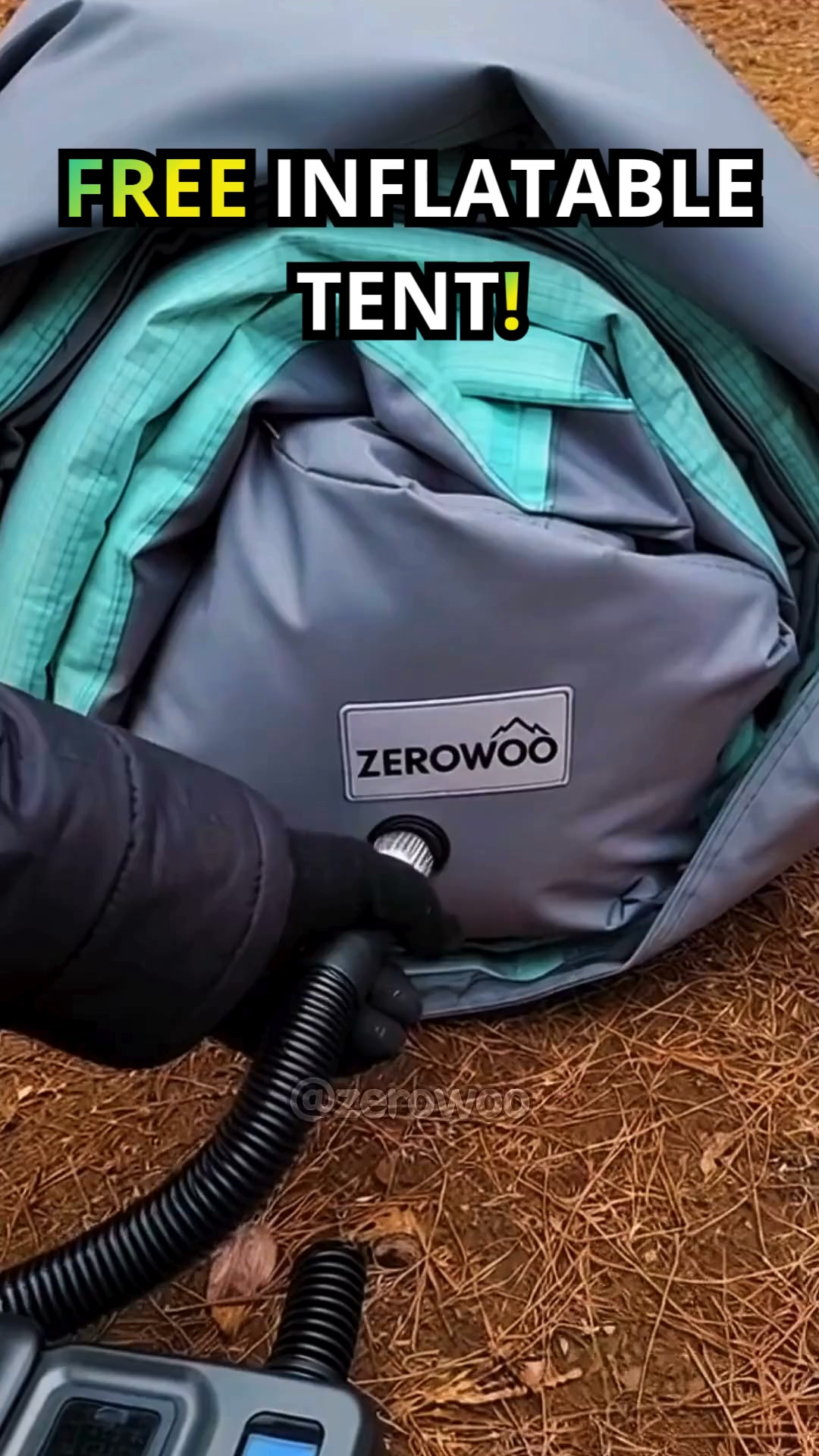 FREE INFLATABLE TENT