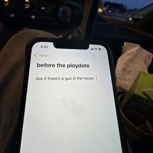 Ask before the playdate