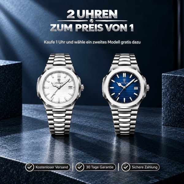 2 Uhren. 1 Preis.