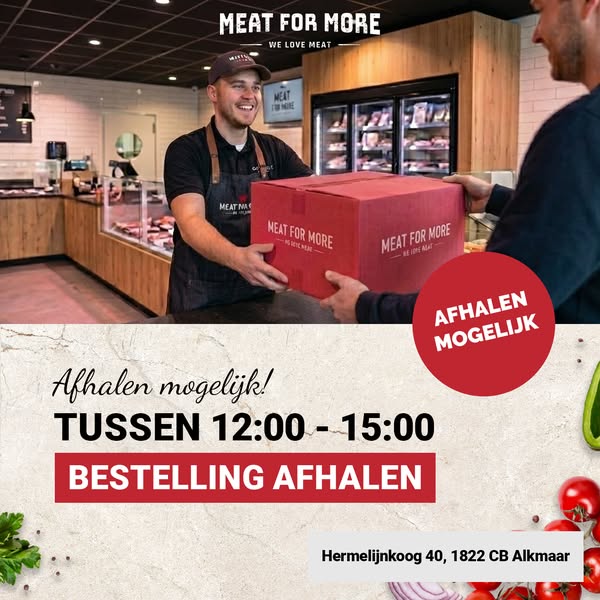 Afhalen mogelijk