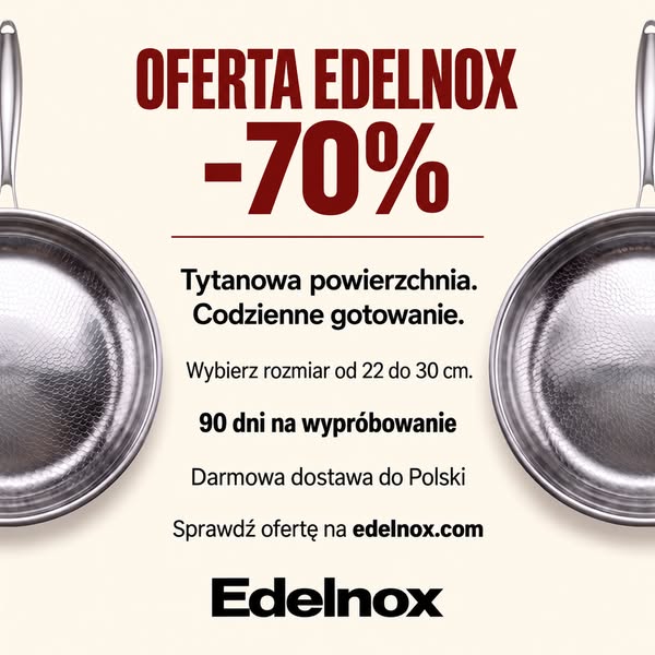 Gotuj zdrowo, bez chemicznej powłoki