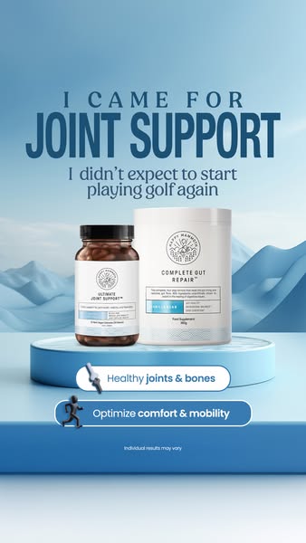 Stronger Joints. 2 Steps