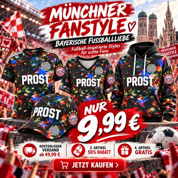 MÜNCHEN, FUSSBALL & PROST – EIN LEBENSGEFÜHL!