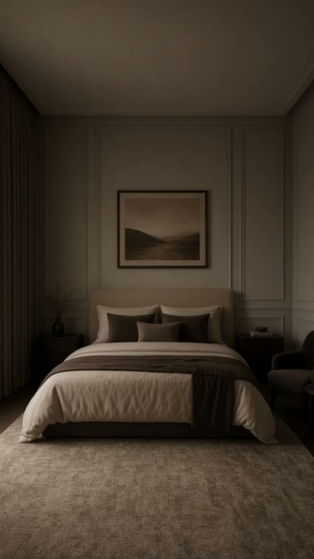 Same room. Lights on.