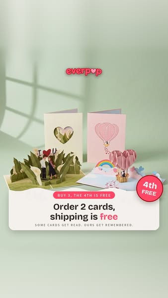 3D pop-up cards