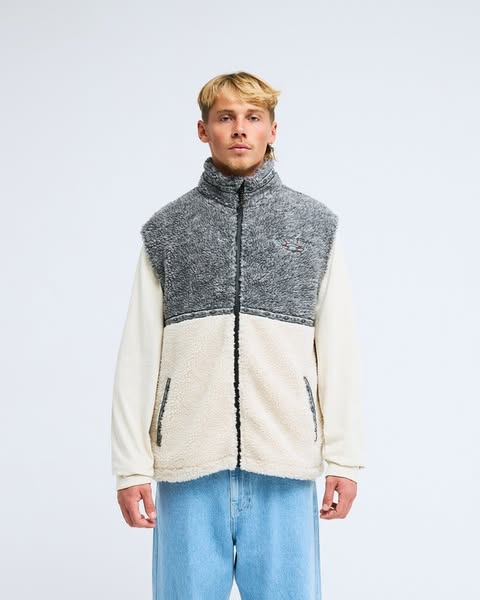 Billabong - Mens Since 73 Tomstone - Men Black Half Zip Fleece - Black