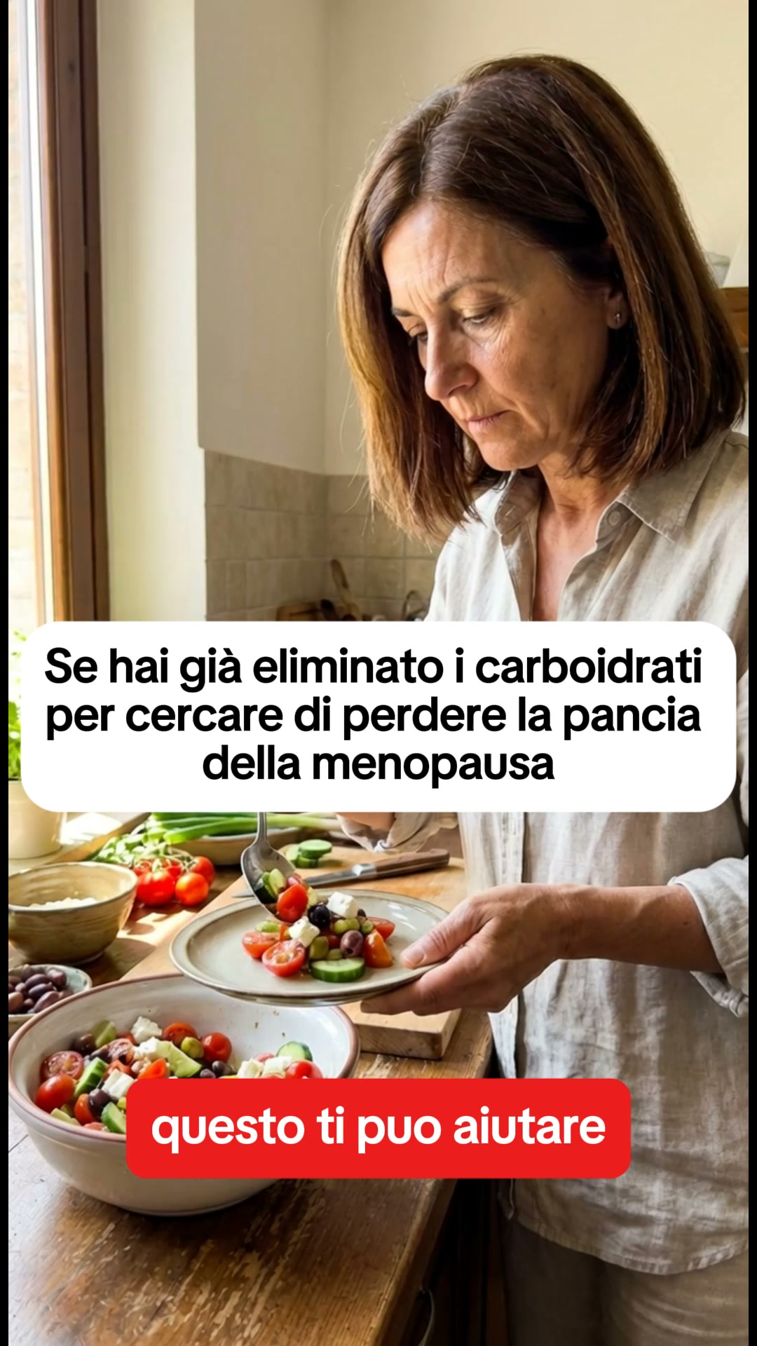sgonfia la pancia da menopausa