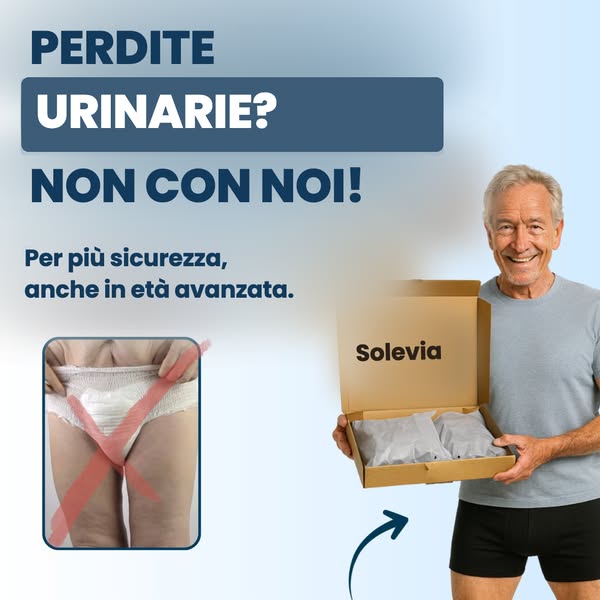 Protezione cucita dentro. Niente pannolone.