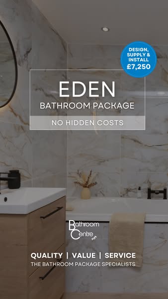Fully Fitted Bathroom – Just £7,250