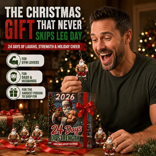24 Days. 24 Muscle Santas. One Strong Christmas.