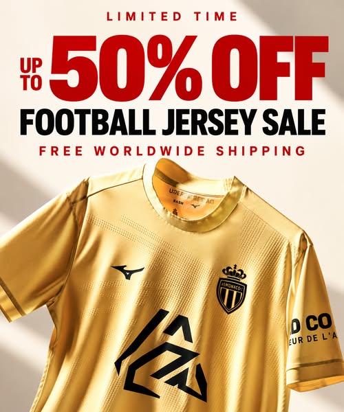 Up to 50% Off Football Jerseys