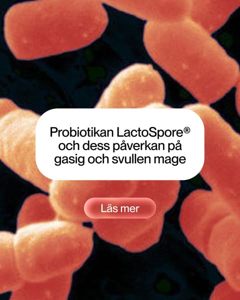 Bacillus coagulans skiljer sig från många andra probiotiska stammar