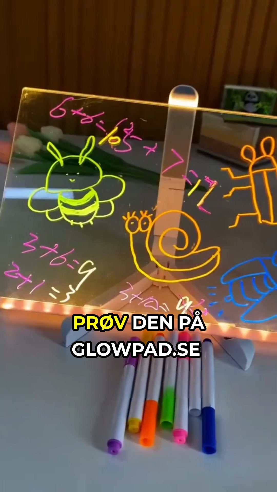 Får hver tegning til at lyse op