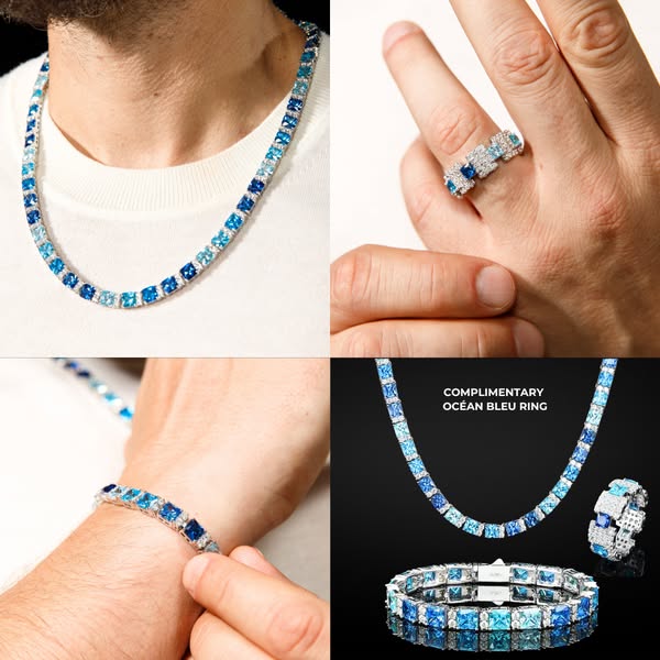 Complimentary Océan Bleu Ring