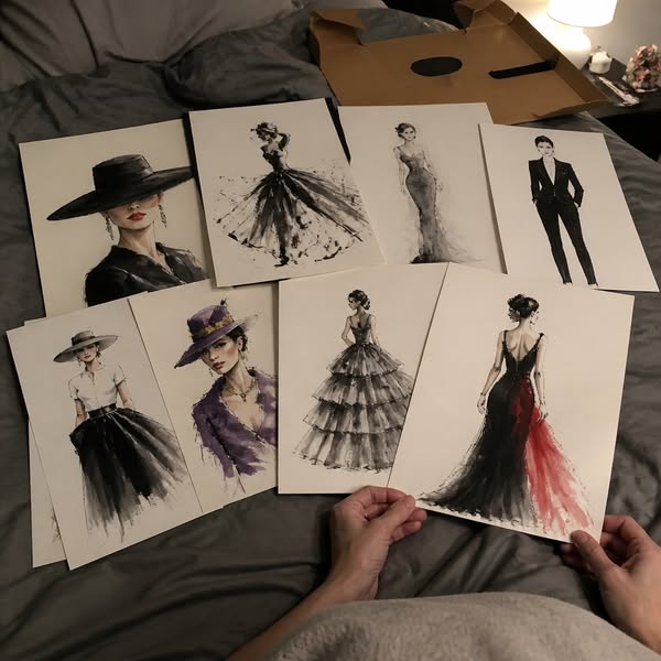 Learn the Classic French Art of Watercolor Fashion Illustration