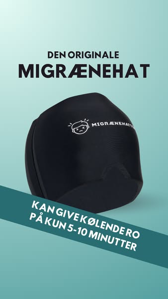 Føles hovedet tungt? Prøv Migrænehatten