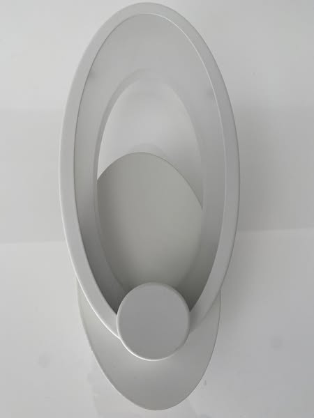 Kinkiet LED KK16 Biały kinkiet LED KK16 8W 4000K do salonu i korytarza