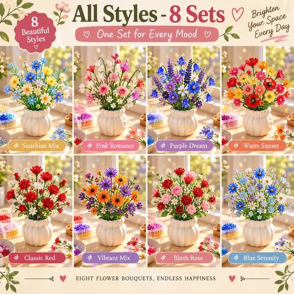 Can’t pick just one color? Get the entire blooming garden
