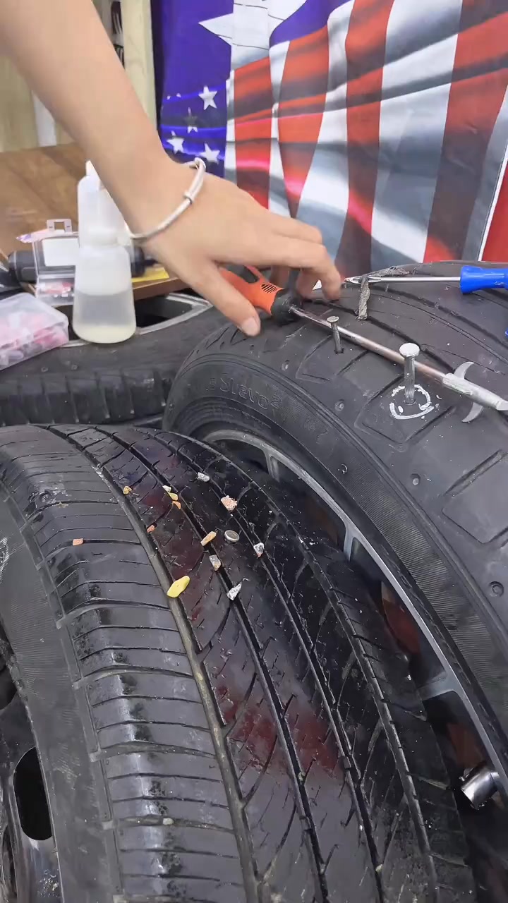 Repair Punctures in Minutes—No Tire Removal Required.