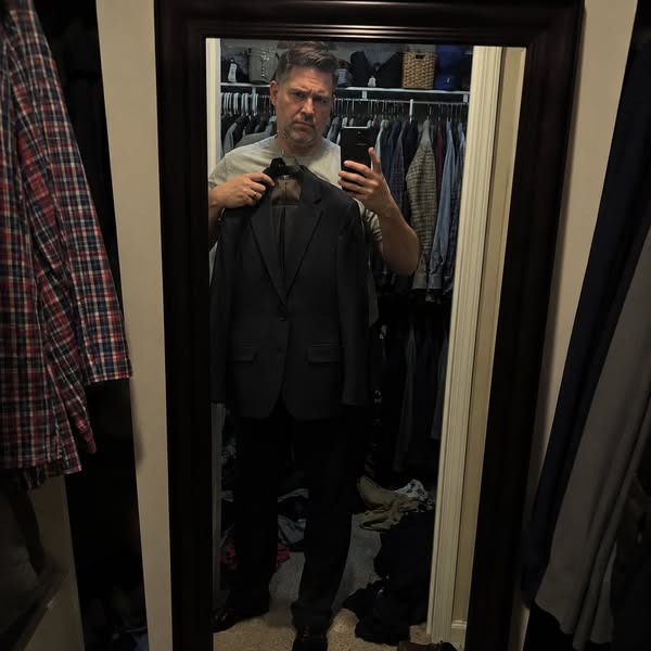 I blamed the suit. Then I realized the suit wasn't the problem.