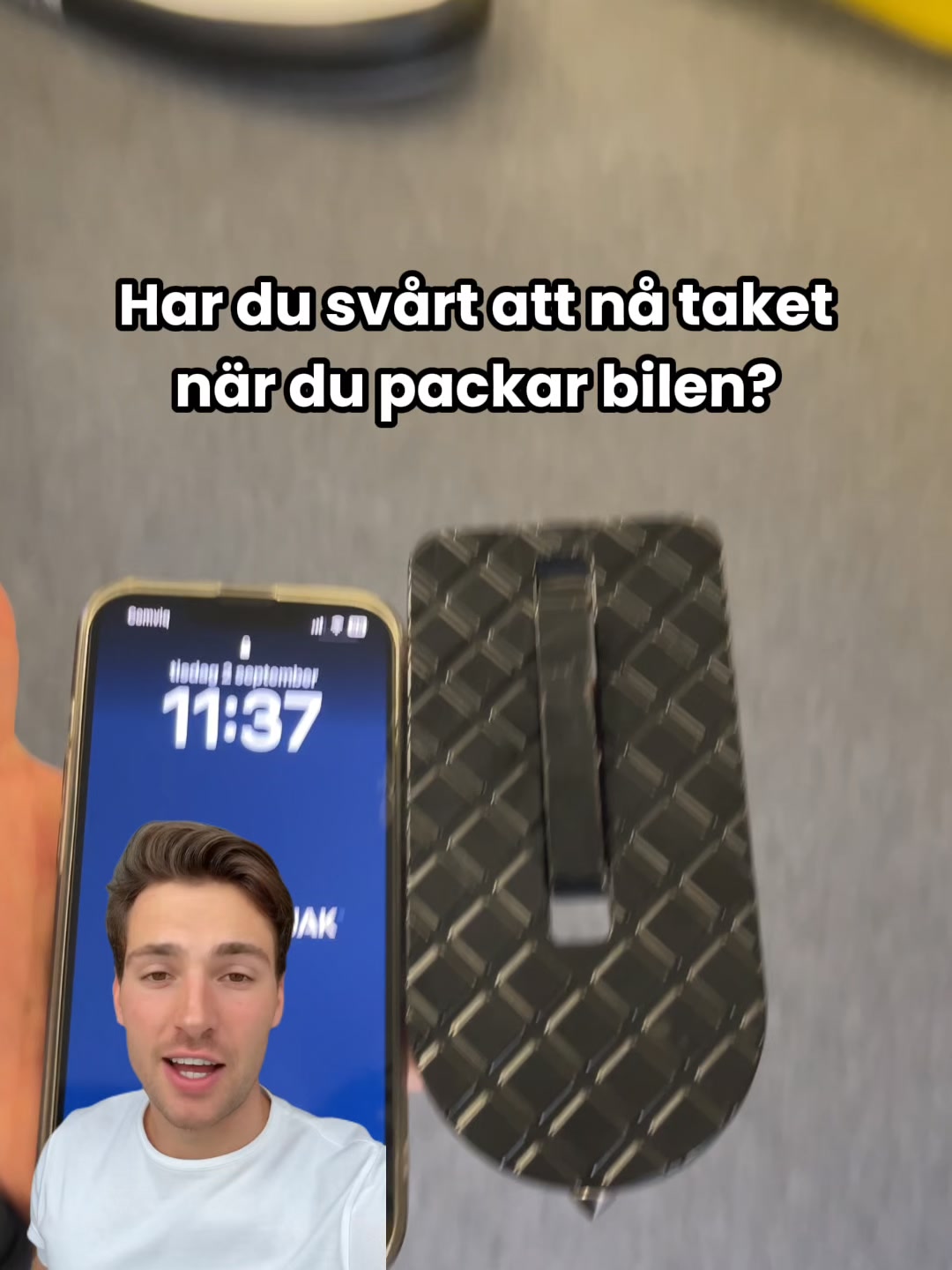 Enkelt att nå biltaket