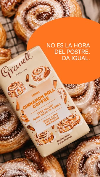 Café aroma Cinnamon Roll