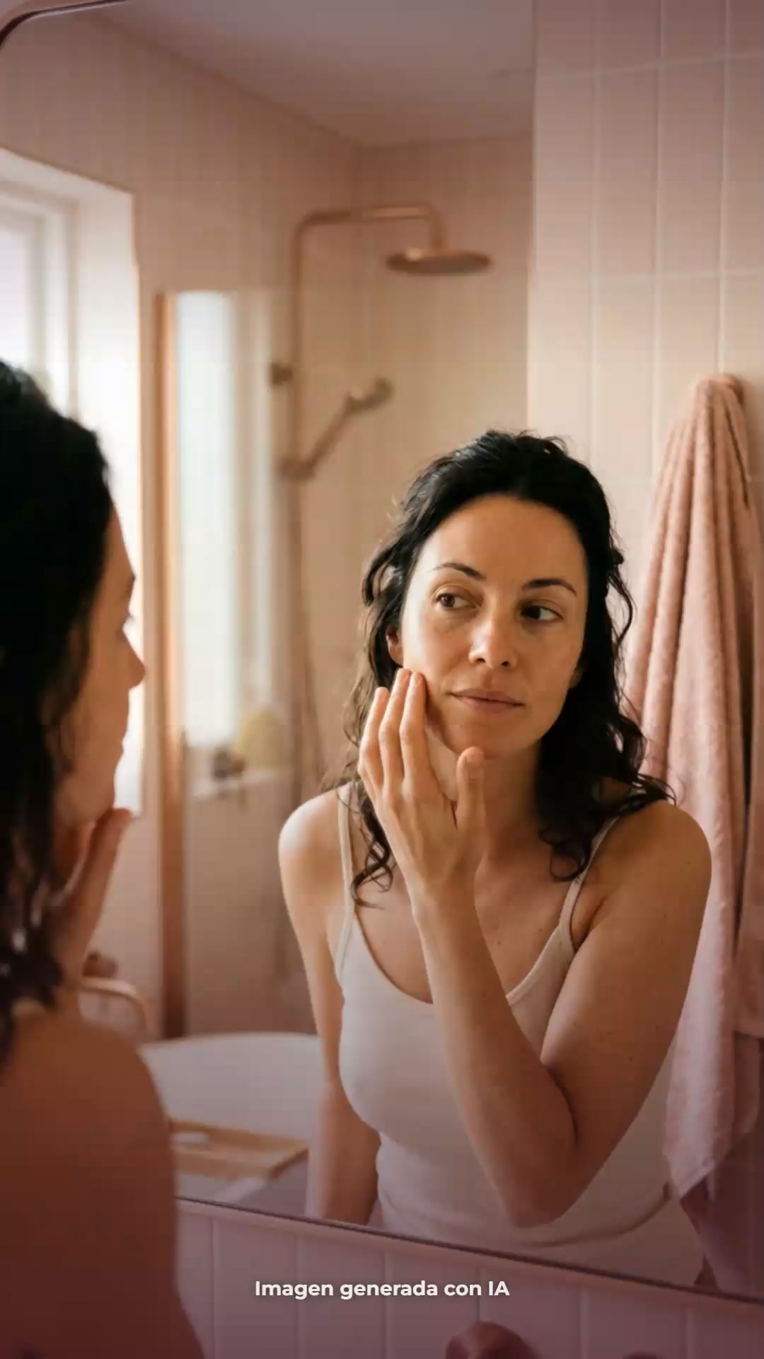 Crema facial de sal rosa