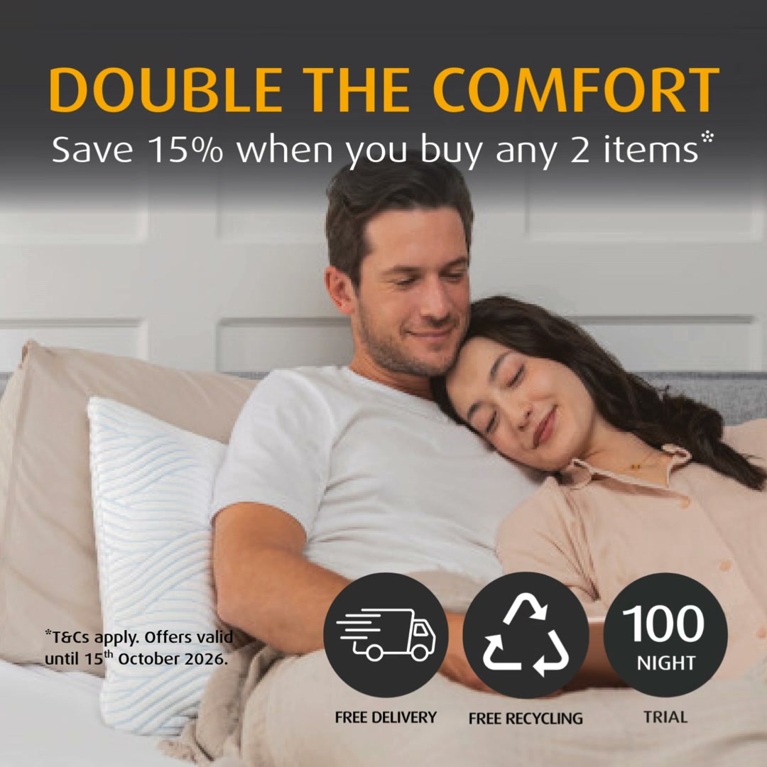 Buy any 2 items, save 15%